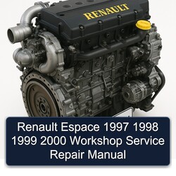 1997-2000 Renault Espace Service Repair Workshop Manual PDF