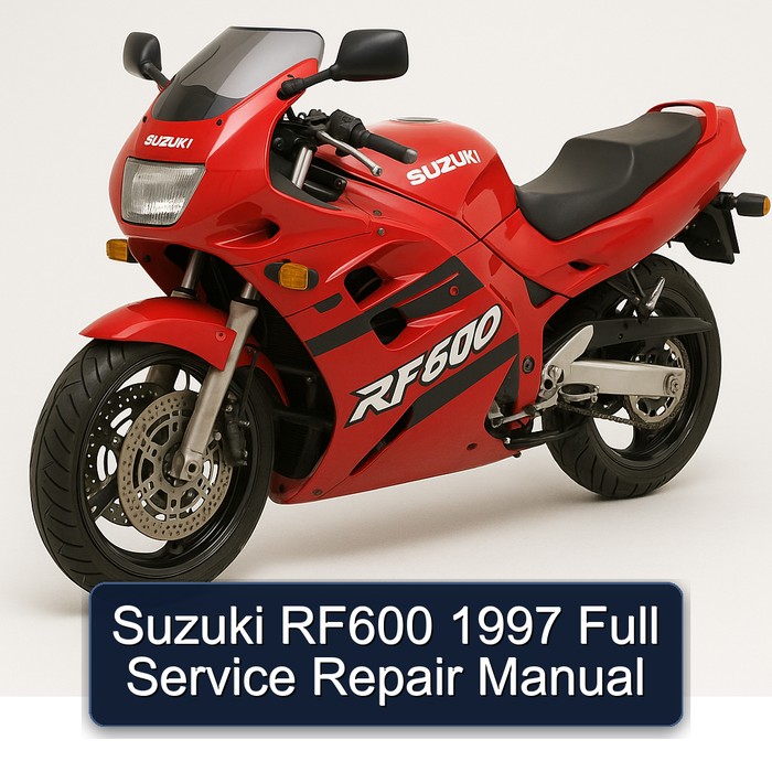 1997 Suzuki RF600 Service Repair Workshop Manual PDF