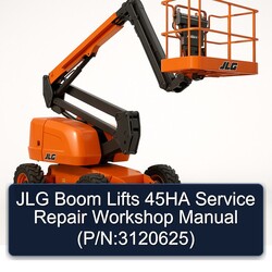 JLG Boom Lifts 45HA (p/n:3120625) Service Repair Workshop Manual PDF