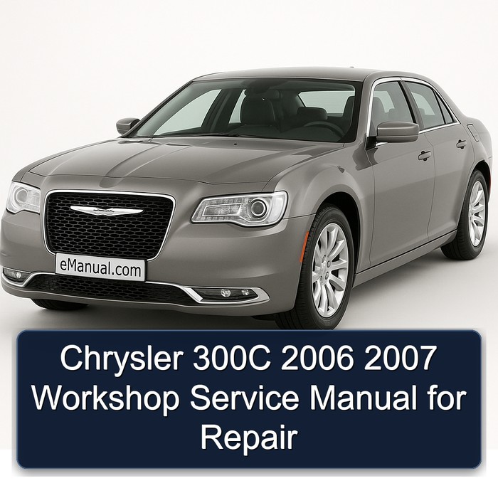 2006-2007 Chrysler 300C Service Repair Workshop Manual PDF