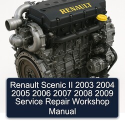 2003-2009 Renault Scenic Service Repair Workshop Manual PDF