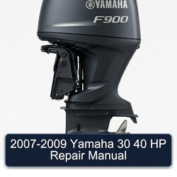  2007-2009 Yamaha 30 40 HP Repair Manual