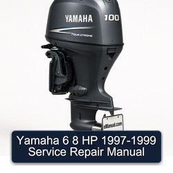 1997-1999 Yamaha 6 8 HP Service Repair Workshop Manual PDF