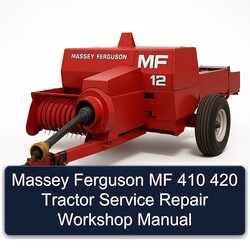 Massey Ferguson MF 410 420 Tractor Service Repair Workshop Manual PDF