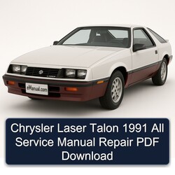 1991 Chrysler Laser Talon All Service Repair Workshop Manual PDF