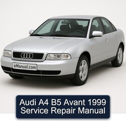 1999 Audi Avant A4 B5 Service Repair Workshop Manual PDF