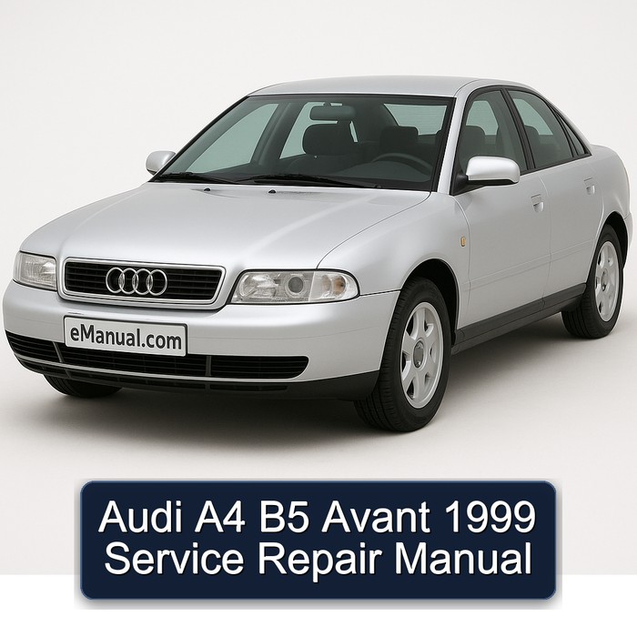 1999 Audi Avant A4 B5 Service Repair Workshop Manual PDF
