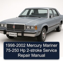 1998-2002 Mercury Mariner 75-250 Hp 2-stroke Service Repair Workshop Manual PDF