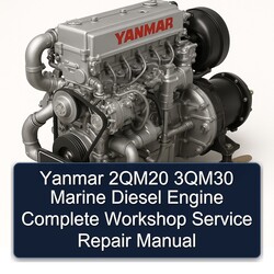 Yanmar 2qm20 3qm30 Marine Diesel Engine Service Repair Workshop Manual PDF