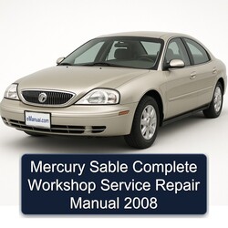 2008 Mercury Sable Service Repair Workshop Manual PDF