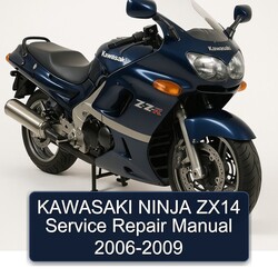 2006-2009 Kawasaki Ninja ZX14 Service Repair Workshop Manual PDF