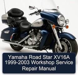 1999-2003 Yamaha HT Road Star XV16A Service Repair Workshop Manual PDF