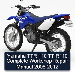 2008-2012 Yamaha TTR Models 110 TT R110 Service Repair Workshop Manual PDF