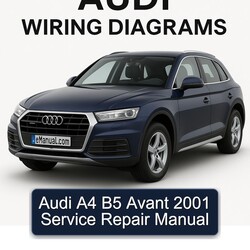 2001 Audi Avant A4 B5 Service Repair Workshop Manual PDF