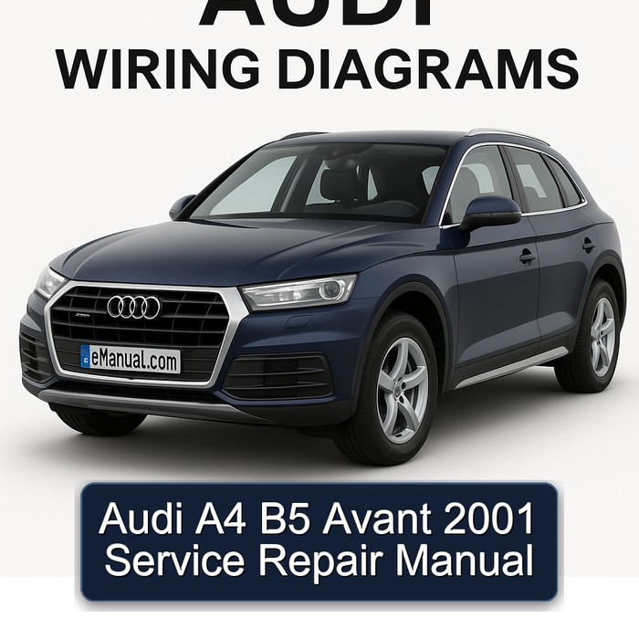 2001 Audi Avant A4 B5 Service Repair Workshop Manual PDF