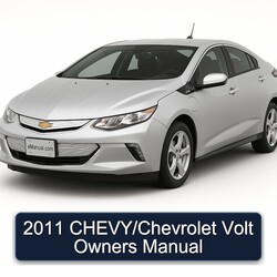 2011 CHEVY/Chevrolet Volt Owners Manual 