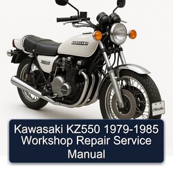 1979-1985 Kawasaki KZ Series KZ550 Service Repair Workshop Manual PDF