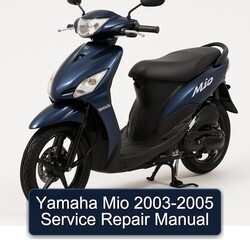 2003-2005 Yamaha MIO Service Repair Workshop Manual PDF