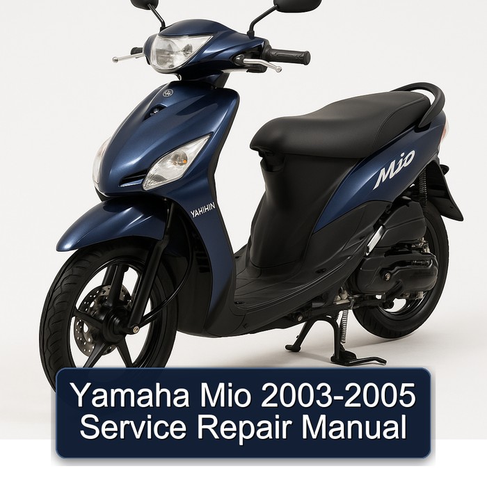 2003-2005 Yamaha MIO Service Repair Workshop Manual PDF