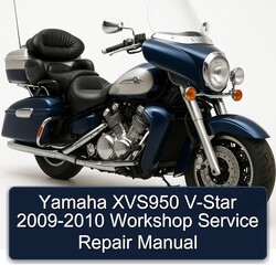 2009-2010 Yamaha XVS Models XVS950 V-STAR Service Repair Workshop Manual PDF