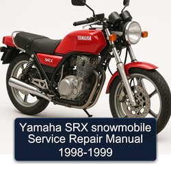 1998-1999 Yamaha SRX Snowmobile Service Repair Workshop Manual PDF