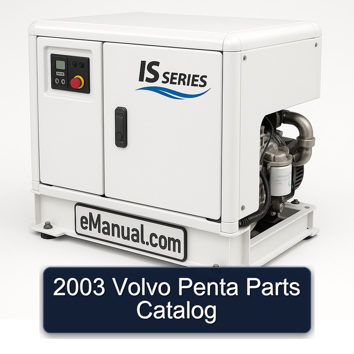 2003 Volvo Penta Parts Catalog PDF