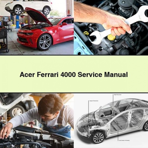 Ferrari Parts Catalogue Acer 4000 Service Repair Workshop Manual PDF