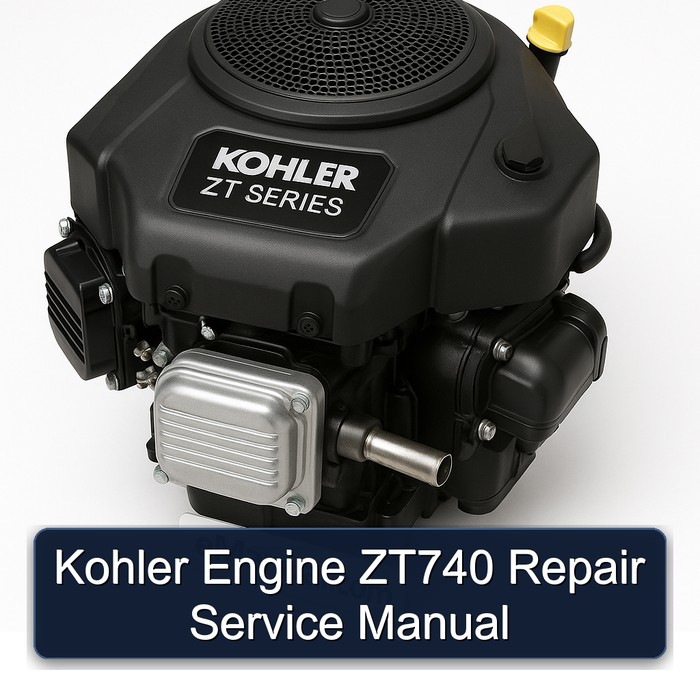 Kohler ZT Series Engine ZT740 Service Repair Workshop Manual PDF