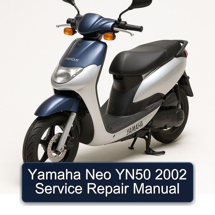 2002 Yamaha YN50 Neo Service Repair Workshop Manual PDF
