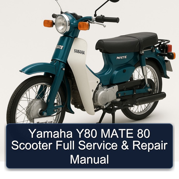 Yamaha Y80 Mate 80 Scooter Service Repair Workshop Manual PDF
