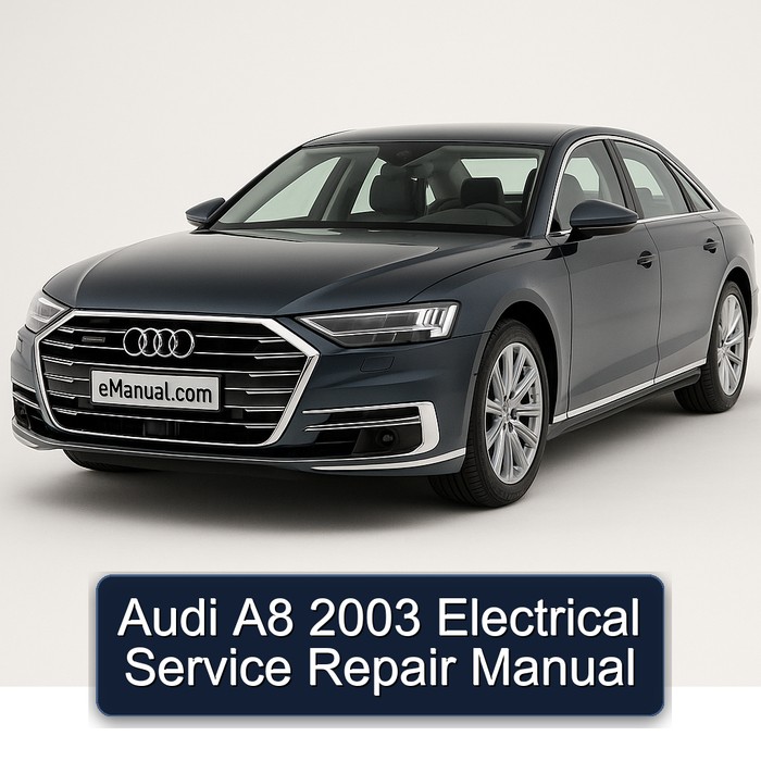 2003 Audi A8 Electrical Service Repair Workshop Manual PDF