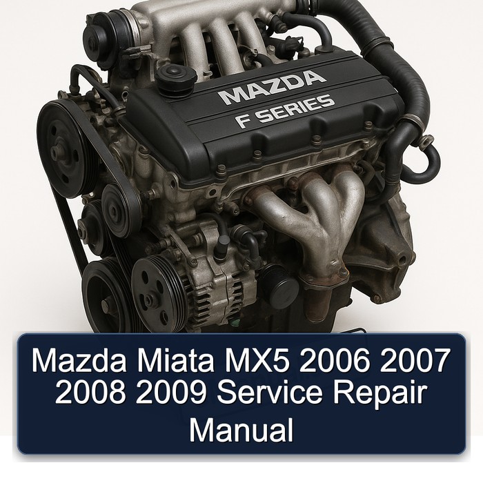 2006-2009 Mazda Miata MX5 Service Repair Workshop Manual PDF
