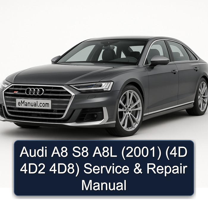 2001 Audi S8 A8 A8L (4d 4d2 4d8) Service Repair Workshop Manual PDF