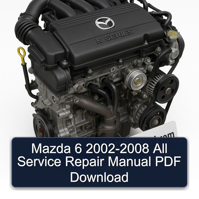 2002-2008 Mazda B Series 6 - All Service Repair Workshop Manual PDF