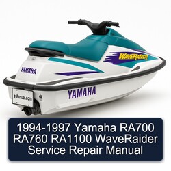 1994-1997 Yamaha RA700 RA760 RA1100 Waveraider Service Repair Workshop Manual PDF