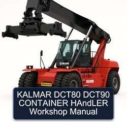 Kalmar DCT80 DCT90 Container Handler Service Repair Workshop Manual PDF