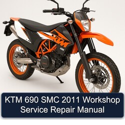 2011 KTM 690 SMC Service Repair Workshop Manual PDF