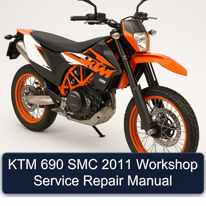 2011 KTM 690 SMC Service Repair Workshop Manual PDF