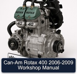 2006-2009 CAN-AM Rotax 400 Service Repair Workshop Manual PDF
