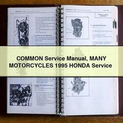 1995 Honda Common Many Motorcycles Service Repair Workshop Manual PDF