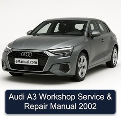 2002 Audi A3 Service Repair Workshop Manual PDF