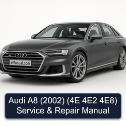 2002 Audi A8 (4e 4e2 4e8) Service Repair Workshop Manual PDF