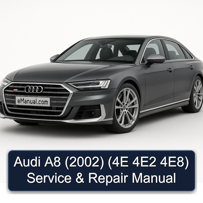 2002 Audi A8 (4e 4e2 4e8) Service Repair Workshop Manual PDF