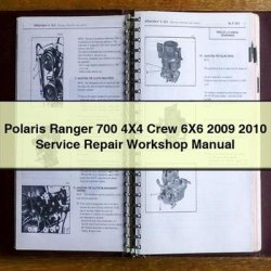 2009-2010 Polaris Ranger 700 4x4 Crew 6x6 Service Repair Workshop Manual PDF