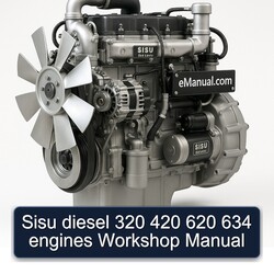 Sisu 634 Series Diesel 320 420 620 Engines Service Repair Workshop Manual PDF