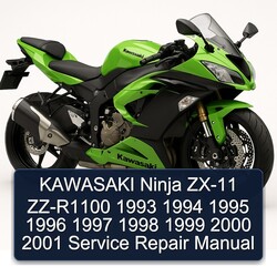 1993-2001 Kawasaki Ninja ZX-11 ZZ-R1100 Service Repair Workshop Manual PDF