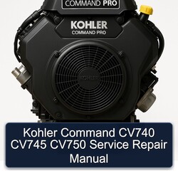 Kohler Command Pro Models CV740 CV745 CV750 Service Repair Workshop Manual PDF