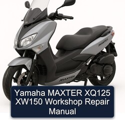 Yamaha Maxter XQ125 XW150 Service Repair Workshop Manual PDF