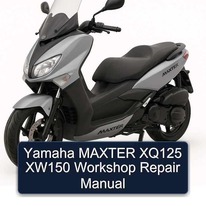Yamaha Maxter XQ125 XW150 Service Repair Workshop Manual PDF