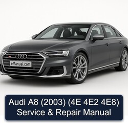 2003 Audi A8 (4e 4e2 4e8) Service Repair Workshop Manual PDF